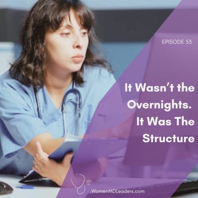 E53 - It wasn't the overnights. It was the structure.